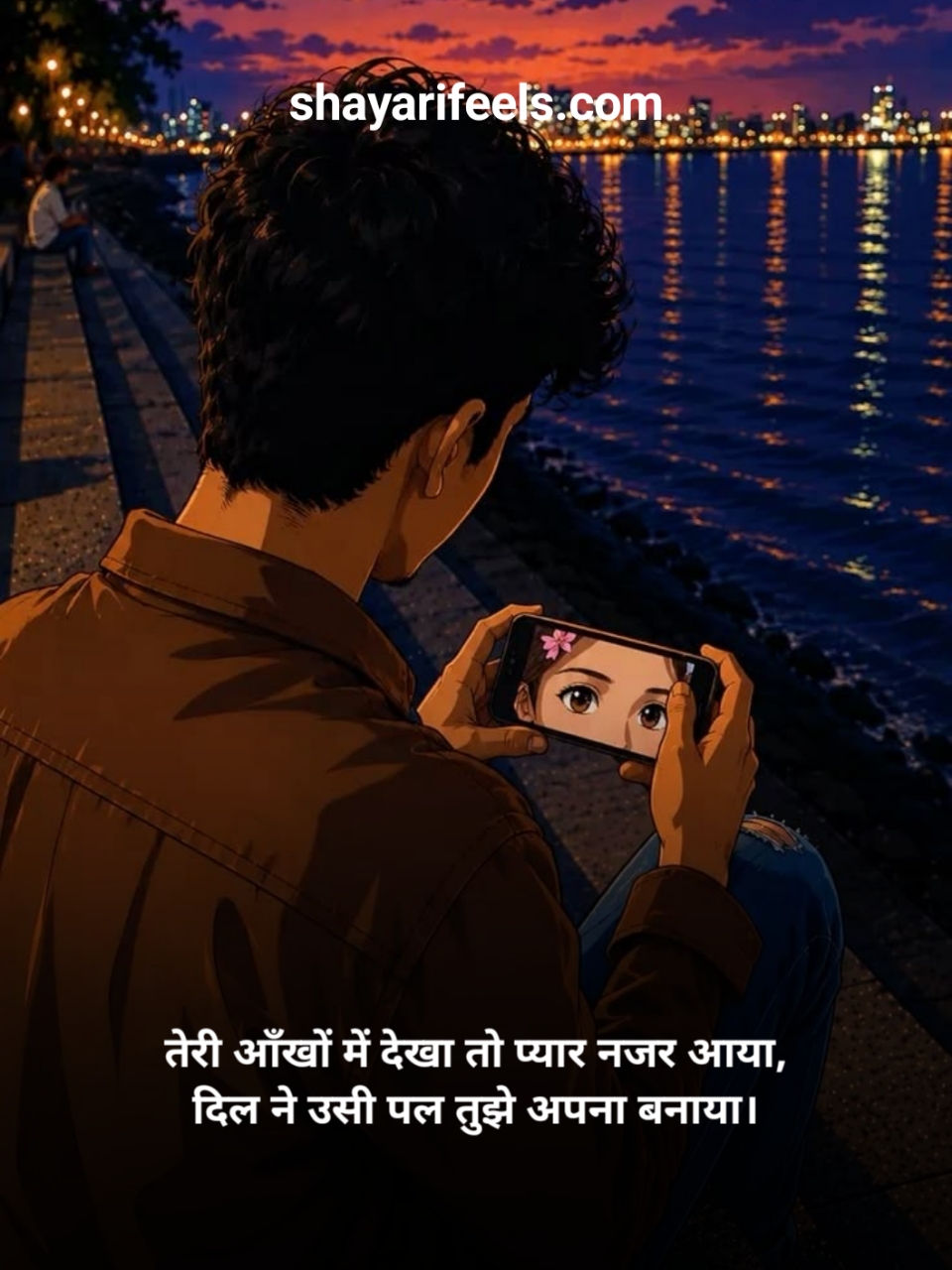 2 Line Shayari On Eyes Love