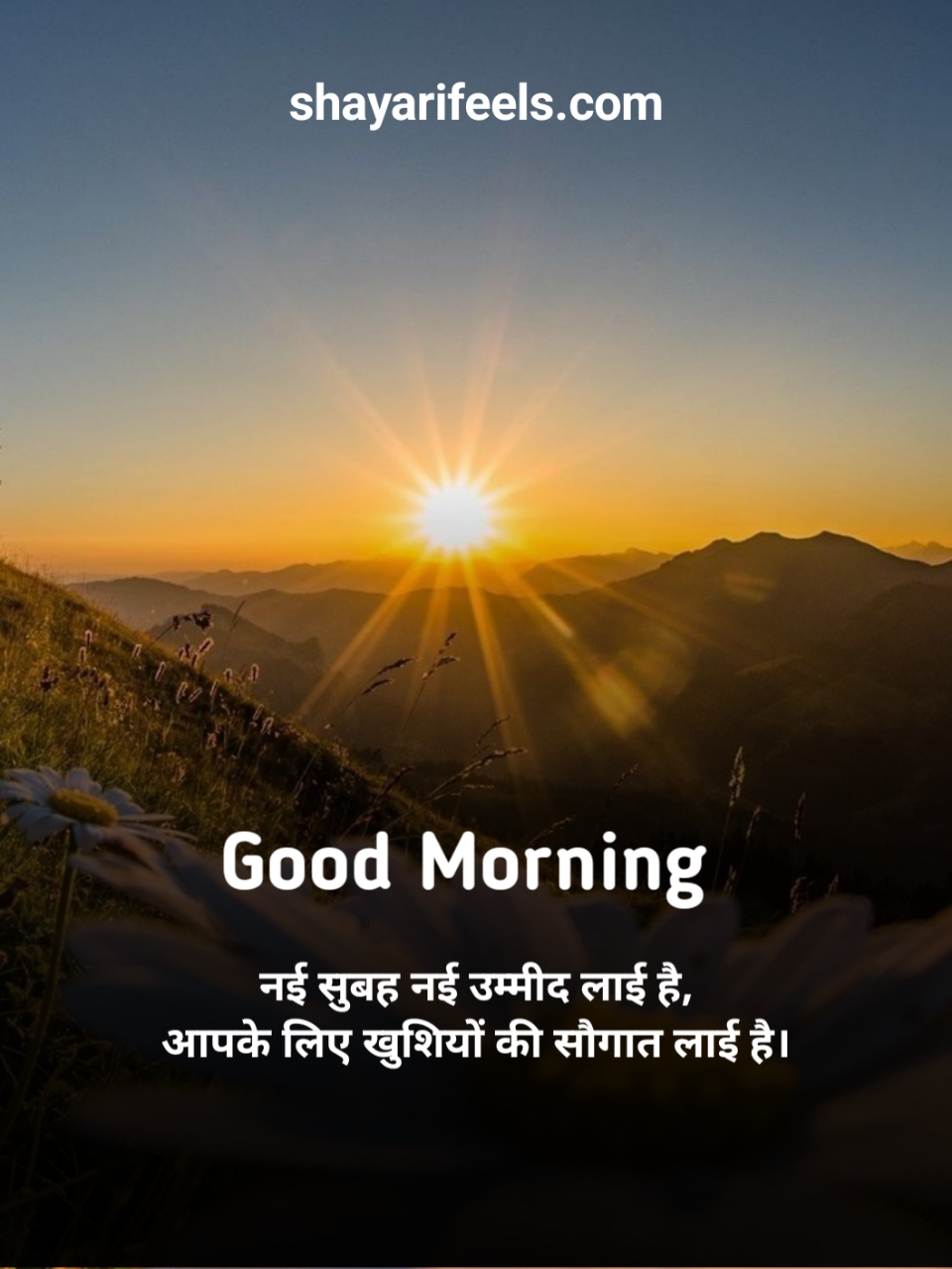 2 Line Good Morning Shayari In Hindi