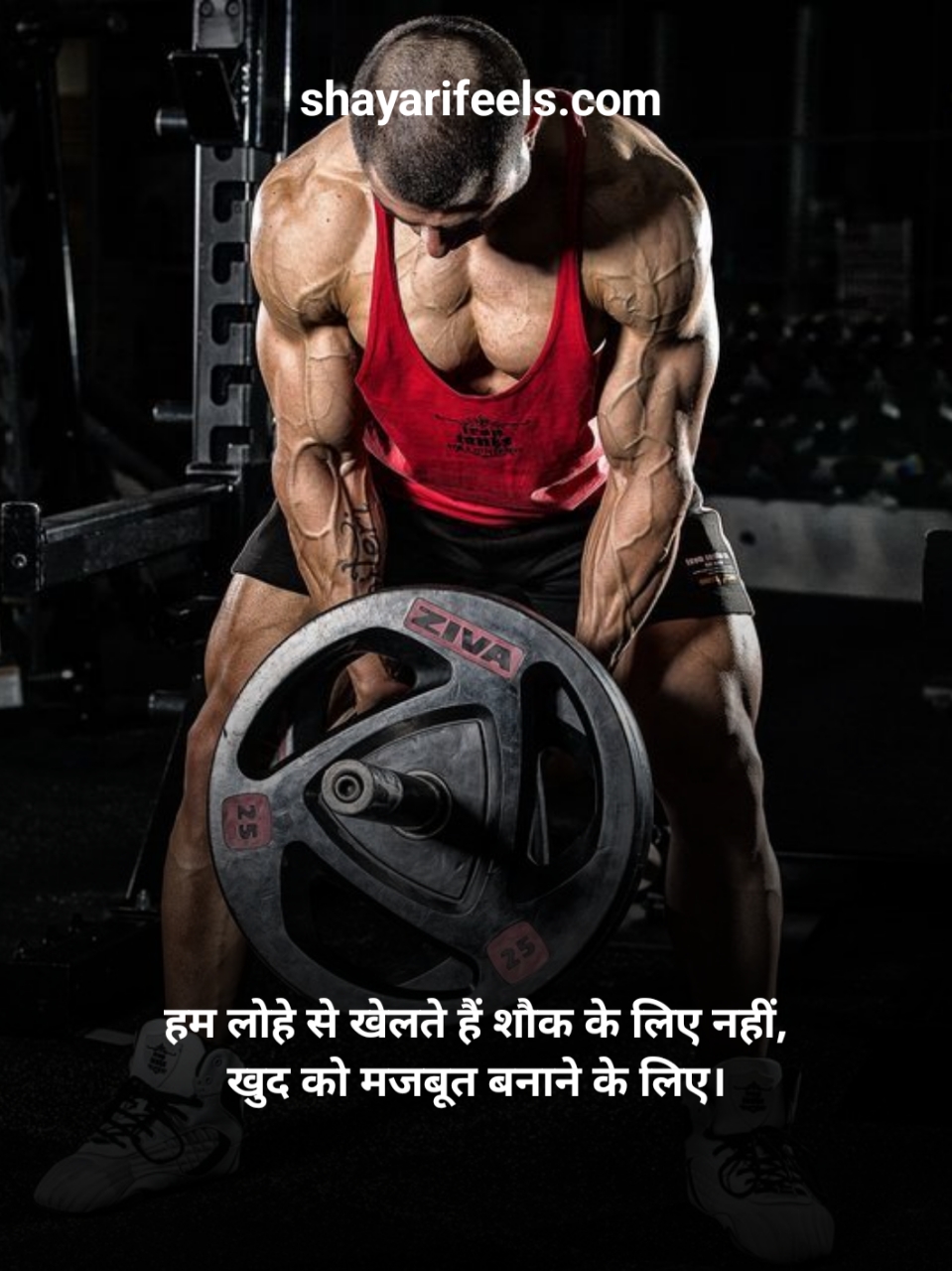 Gym Shayari 2 Line Hindi Attitude