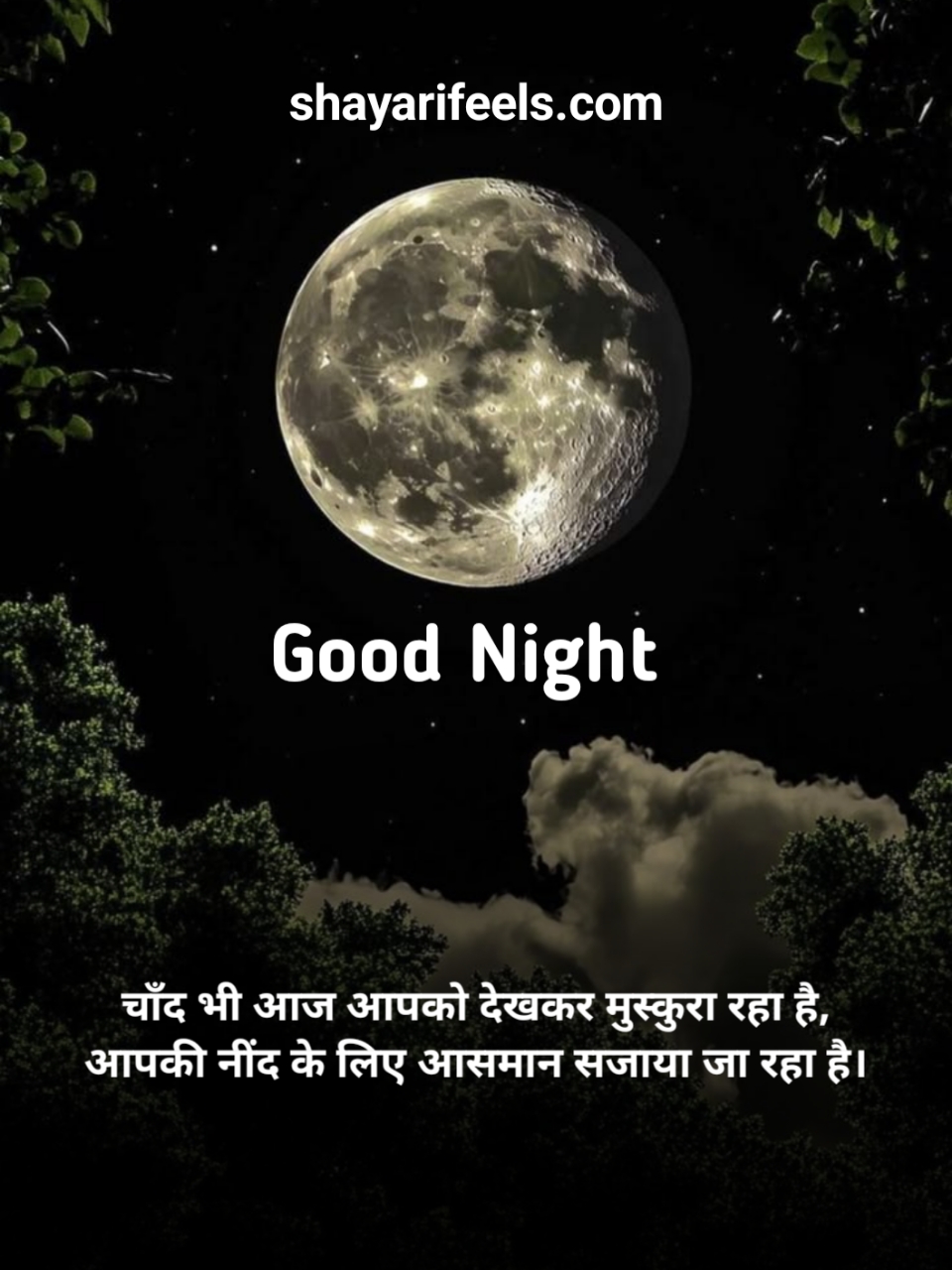 Good Night Shayari In Hindi