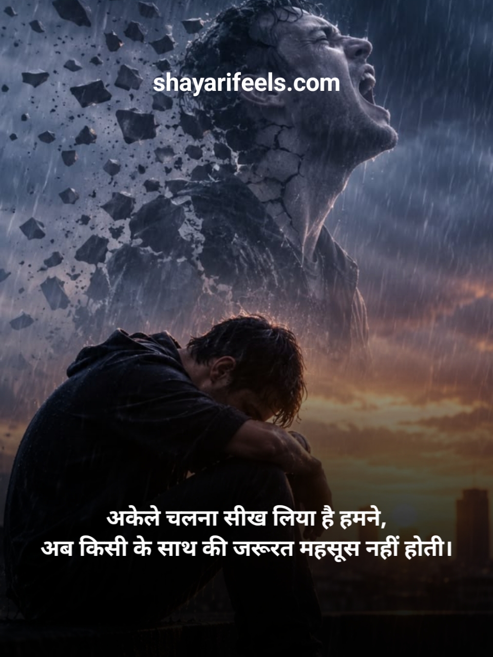 Alone Shayari In Hindi