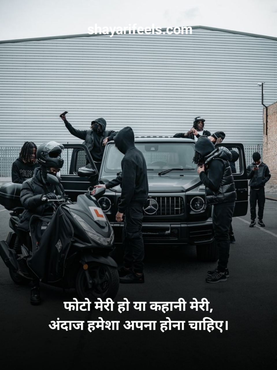 Gangster Shayari in Hindi For Instagram