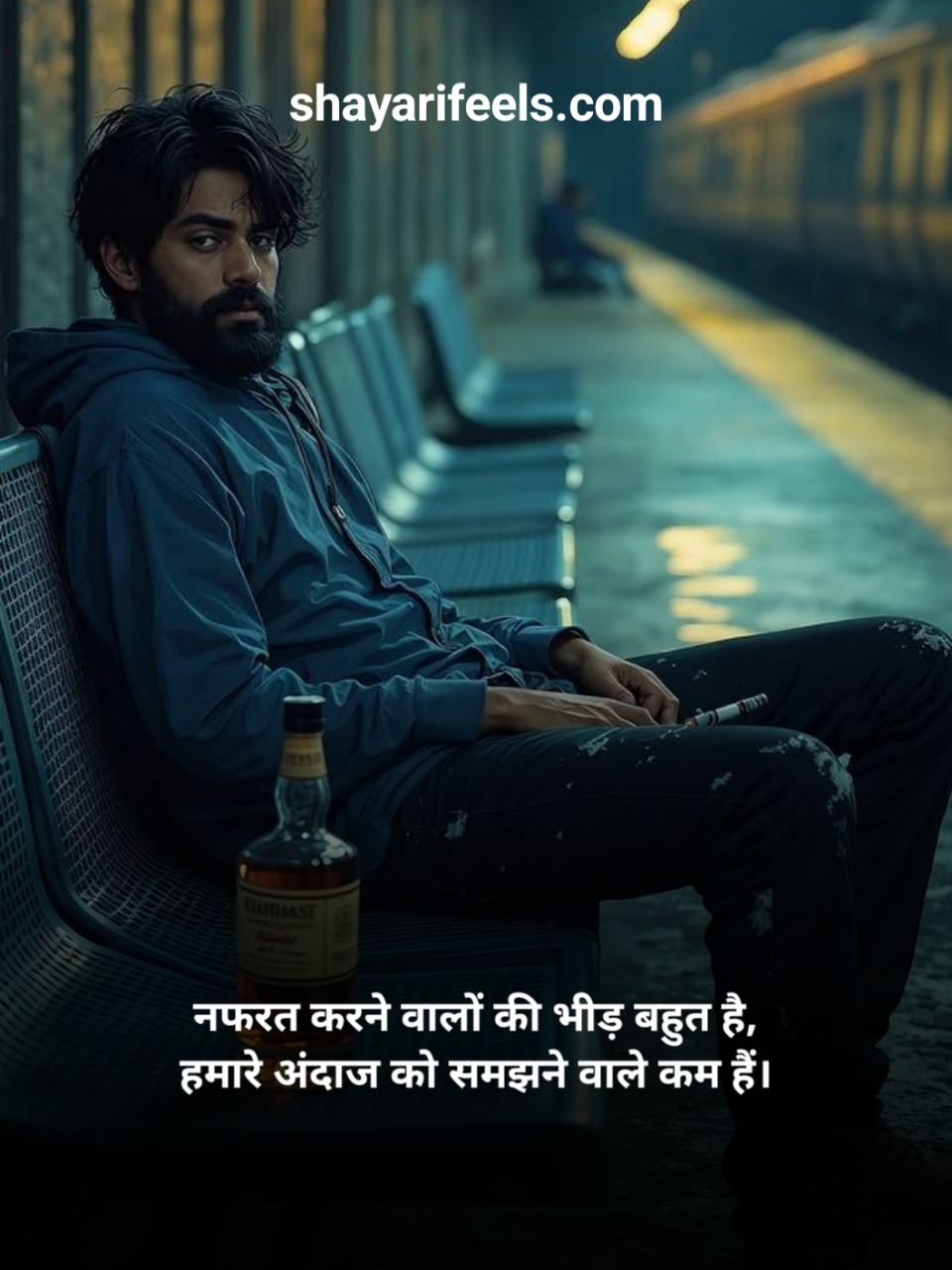 Attitude Nafrat Bhari Shayari