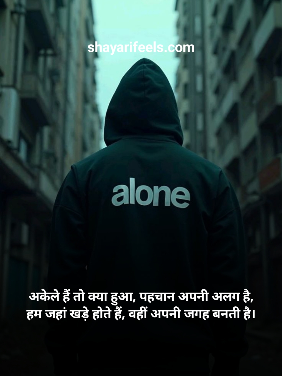 Alone Attitude Shayari In Hindi