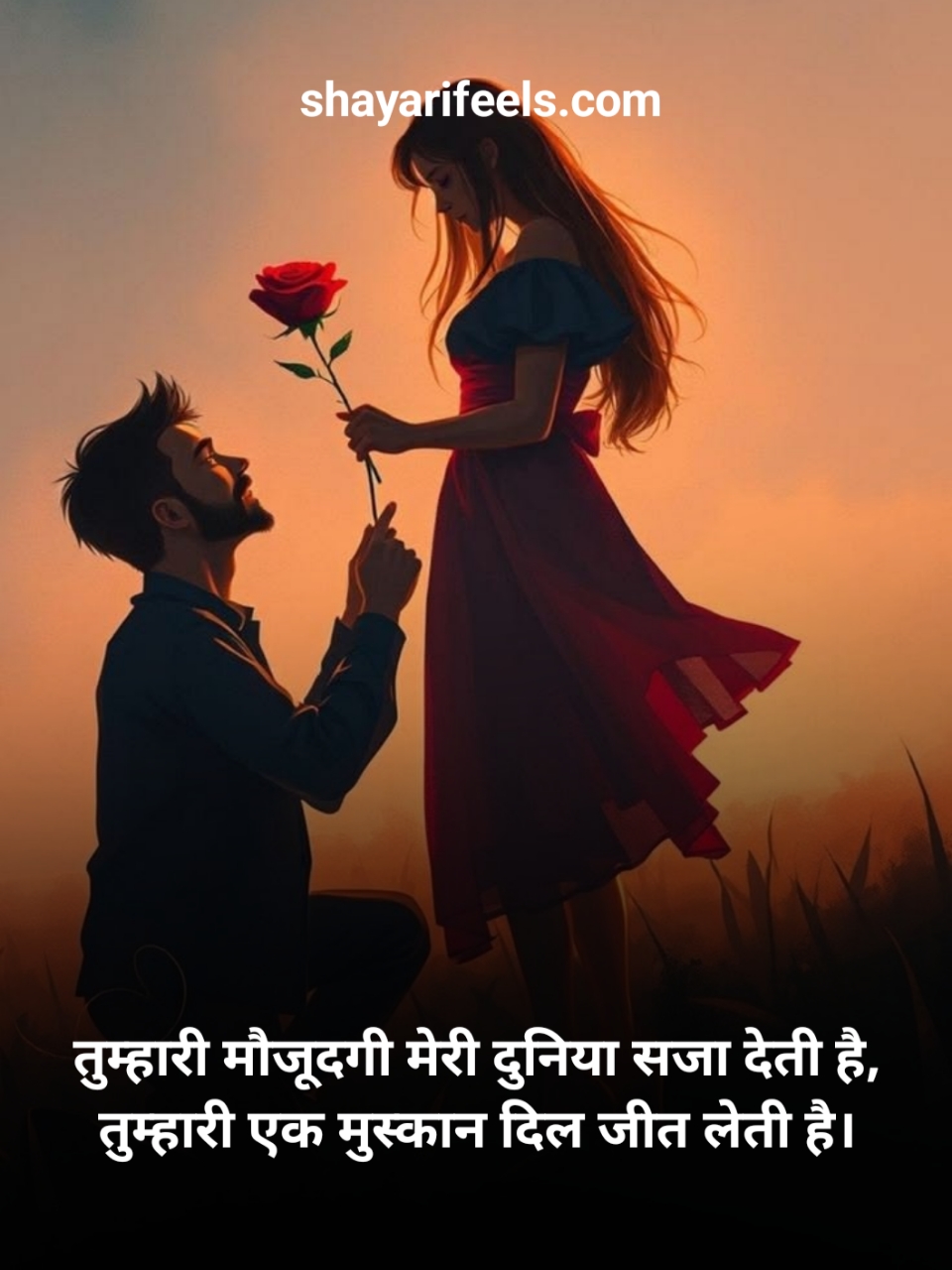 Propose Shayari In Hindi Text